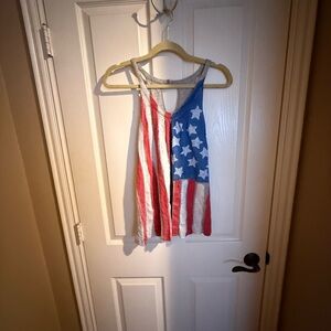 Patriotic Stars and Stripes Tank Top